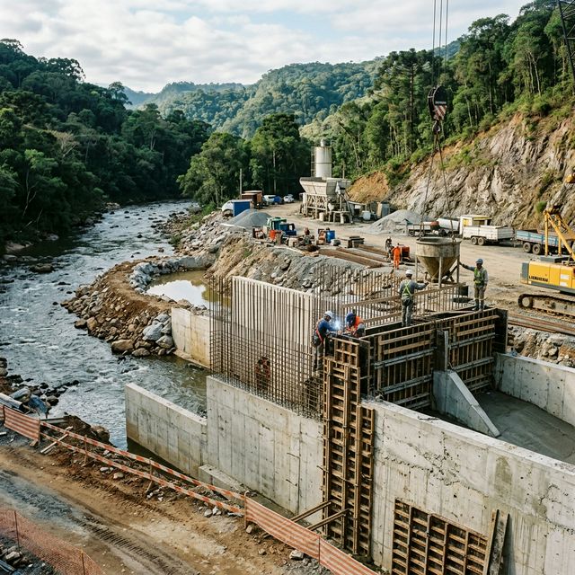 Como a Engenharia Civil Especializada Mitiga Riscos e Garante o ROI em Projetos de PCH e CGH